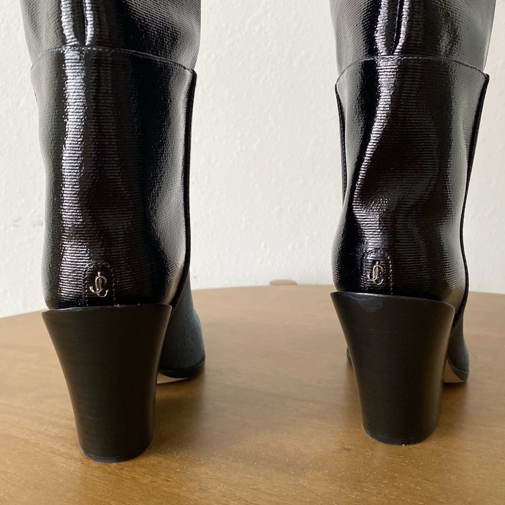 New Jimmy Choo - Maceo denim over-the-knee boots 37 $2,025 - Picture 11 of 15